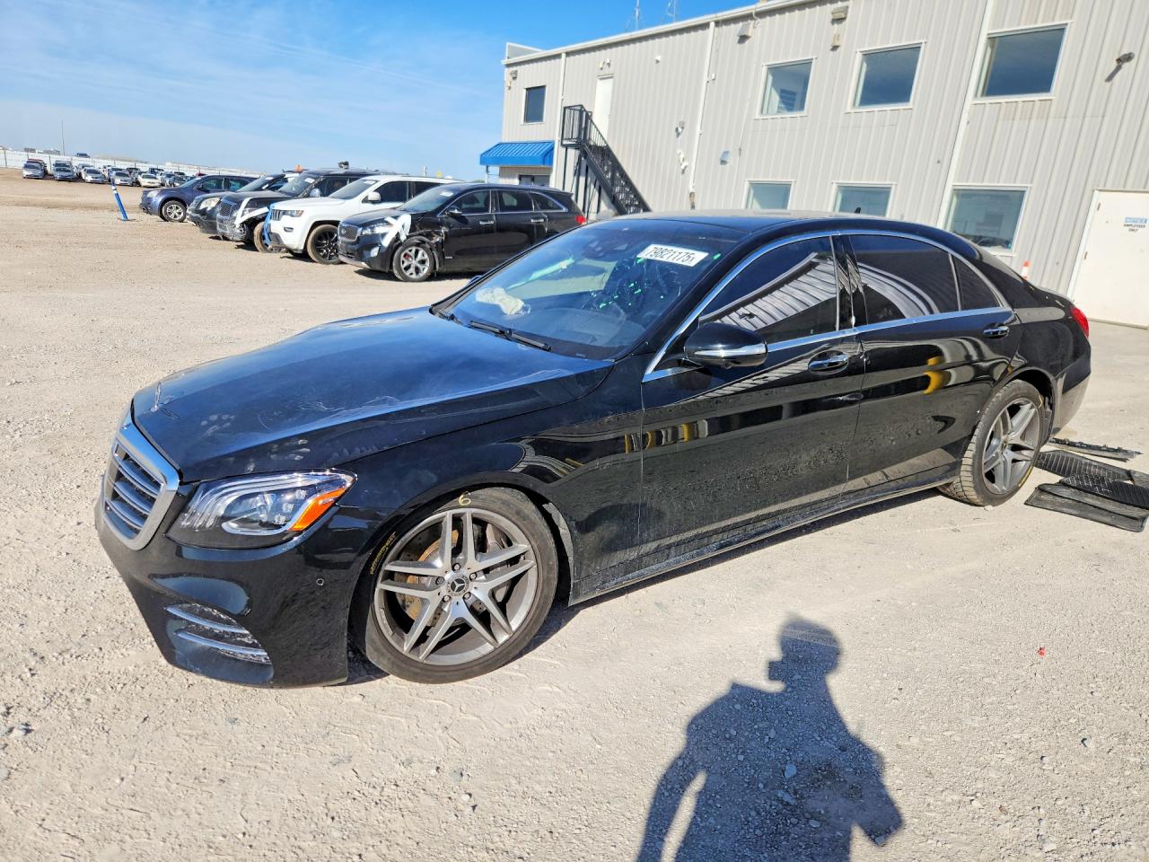 2019 Mercedes-Benz S 560, VIN WDDUG8GB6KA466019 — Front end