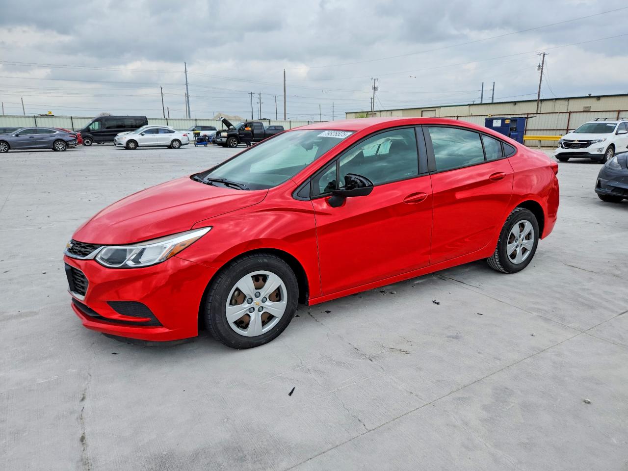 2018 Chevrolet Cruze LS, VIN 1G1BC5SM5J7189453 — Front end