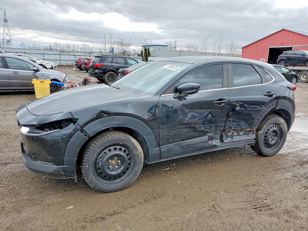2021 Mazda CX-30 Preferred, VIN 3MVDMBCL5MM260225 — Бок