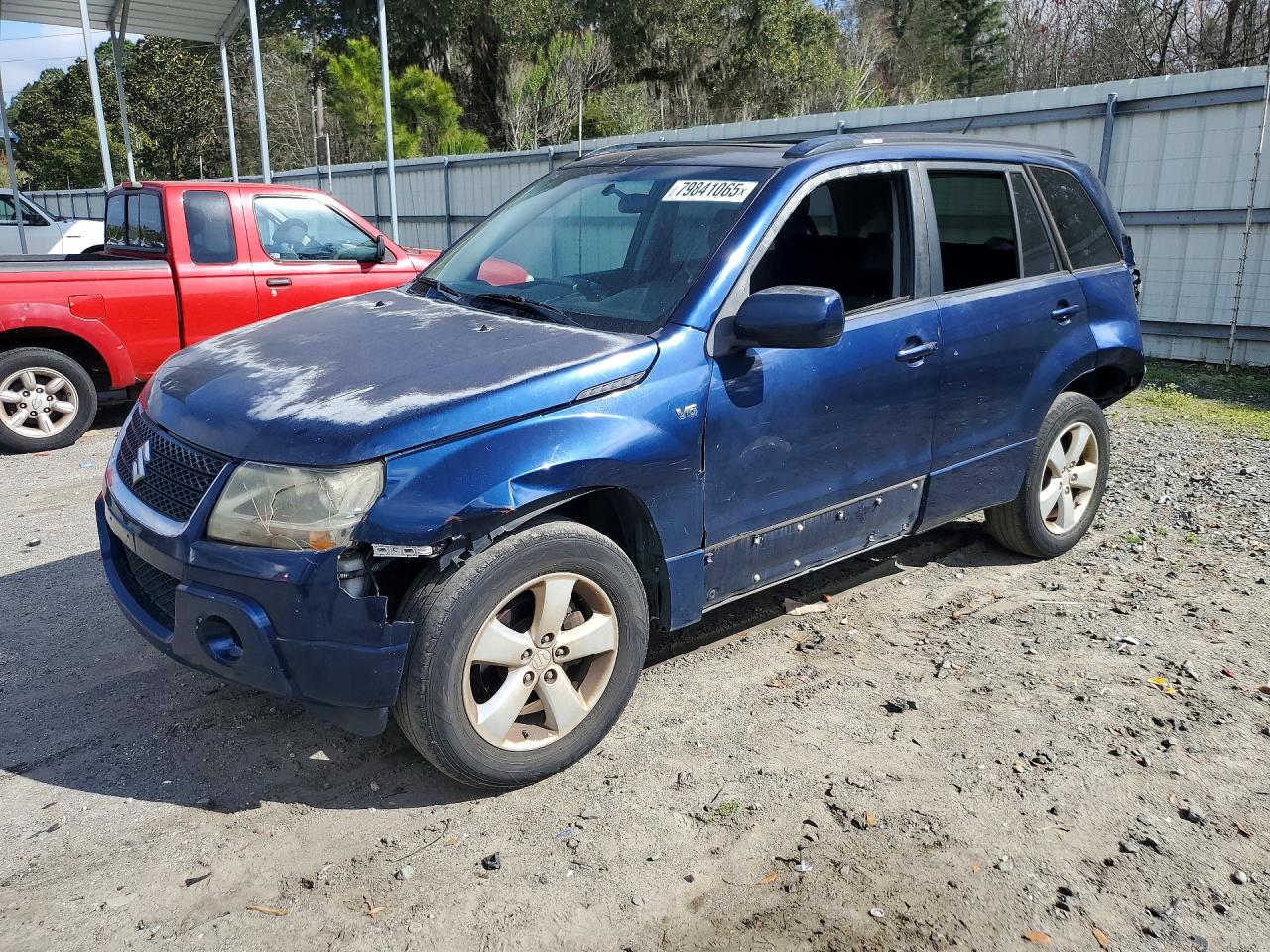 2010 Suzuki Grand Vitara, VIN JS3TD1D81A4110025 — Rear end