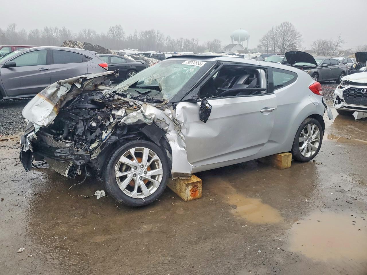 2017 Hyundai Veloster, VIN KMHTC6AD7HU322790 — Missing or altered VIN