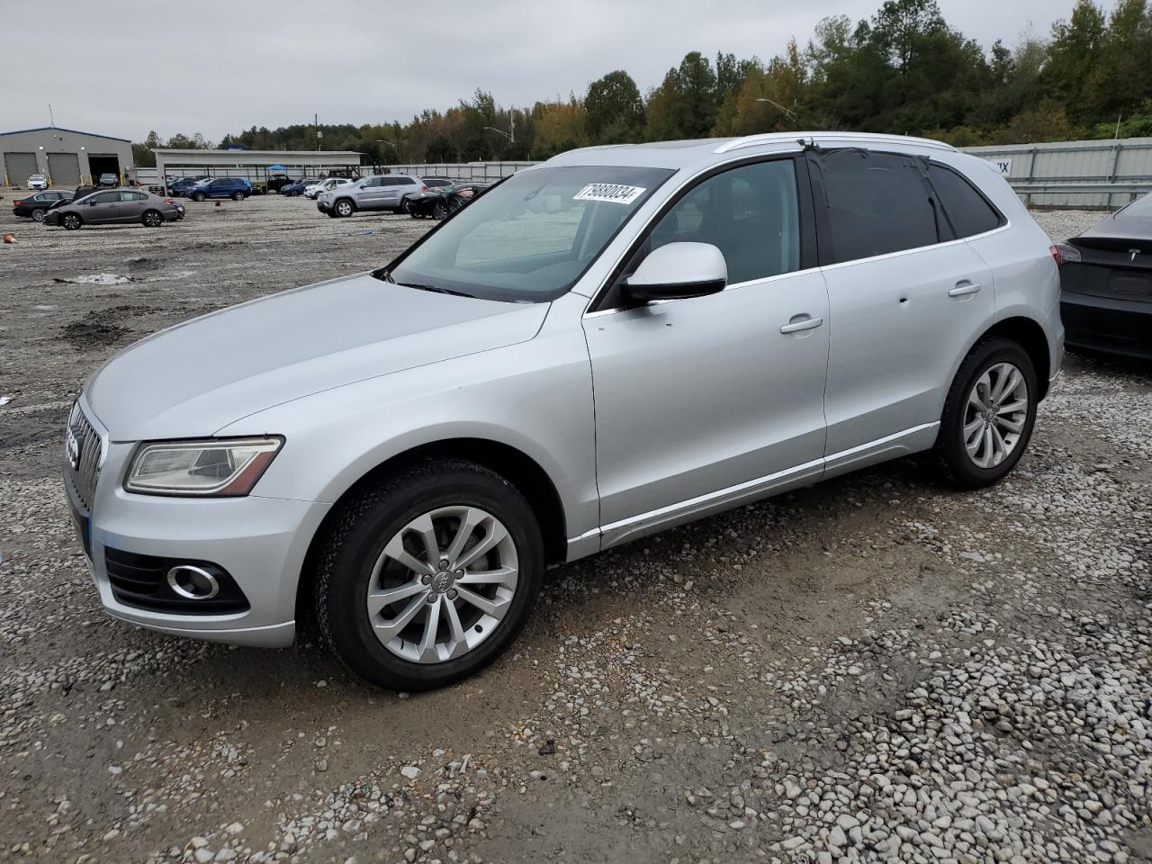2013 Audi Q5 Premium, VIN WA1CFAFP3DA011025 — Partial repair