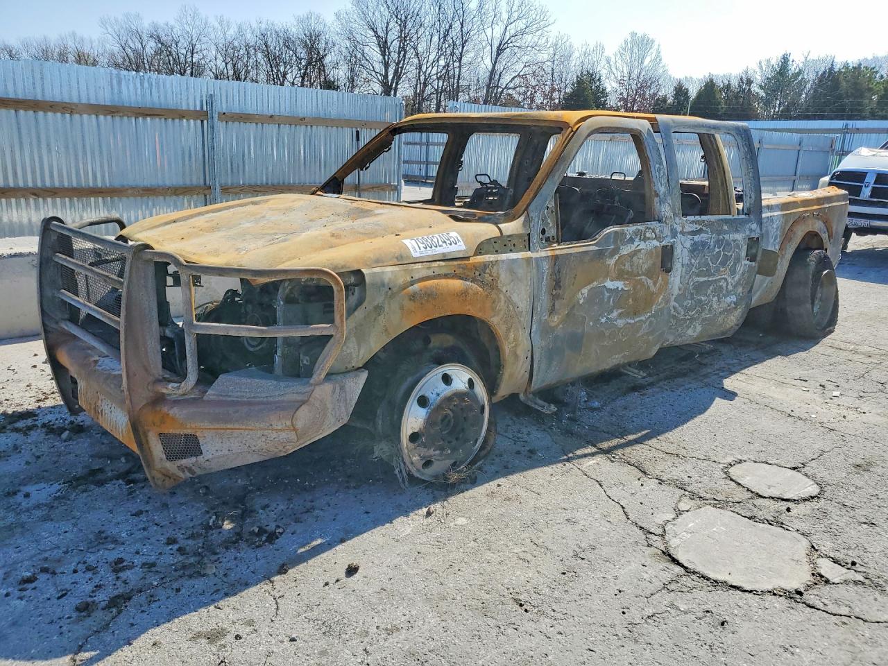2016 Ford F-450 XLT, VIN 1FT8W4DT4GED34056 — Burn
