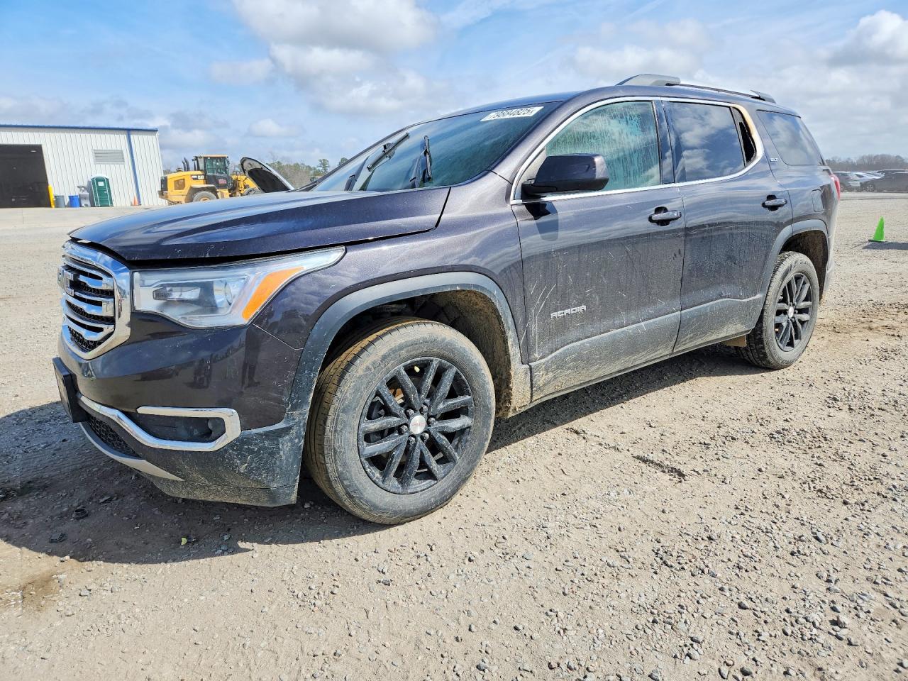 2018 GMC Acadia SLT, VIN 1GKKNULS1JZ191525 — Interior fire