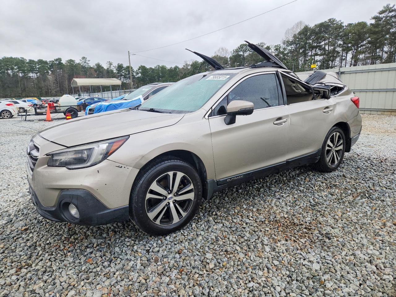 2019 Subaru Outback Limited, VIN 4S4BSENC9K3294580 — Крыша
