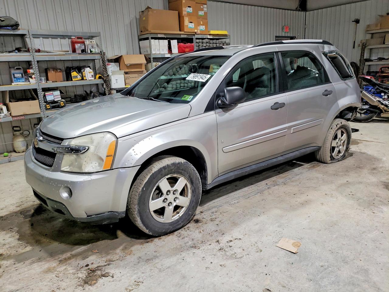 2008 Chevrolet Equinox LS, VIN 2CNDL13F986039943 — Rear end
