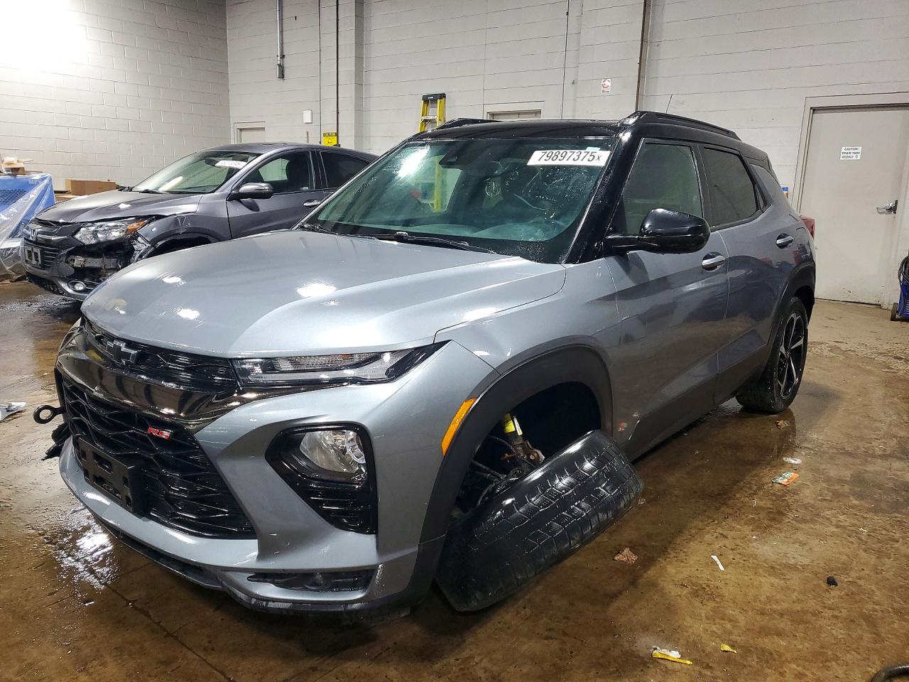 2021 Chevrolet TrailBlazer RS, VIN KL79MUSL4MB124953 — Biohazard / chemical