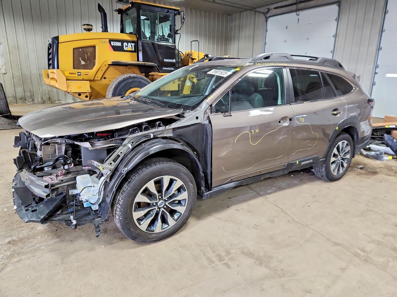 2024 Subaru Outback Limited, VIN 4S4BTANC8R3237416 — Фото с аукциона 1 of 4