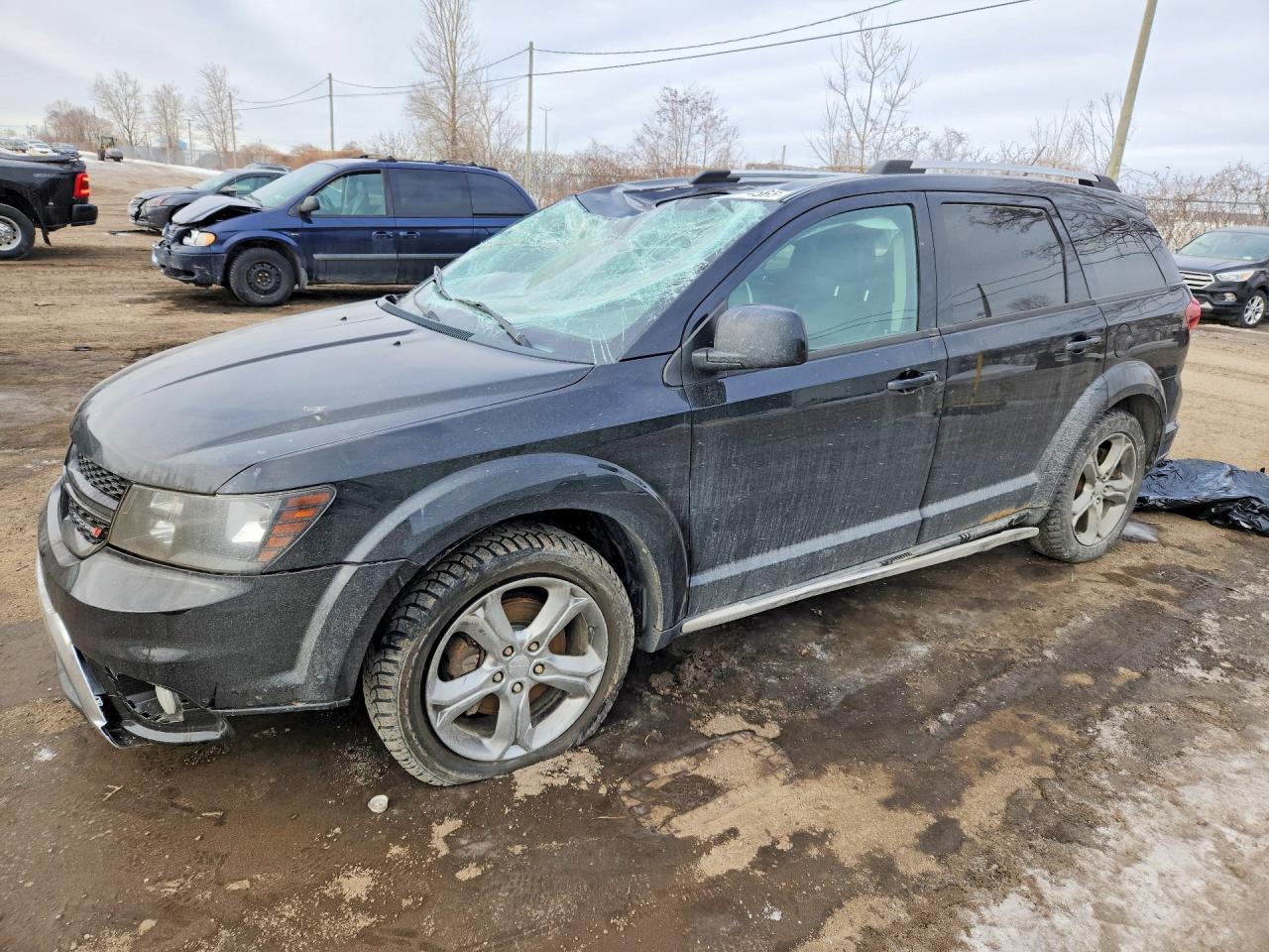 2016 Dodge Journey Crossroad Plus, VIN 3C4PDDGG6GT179509 — Крыша
