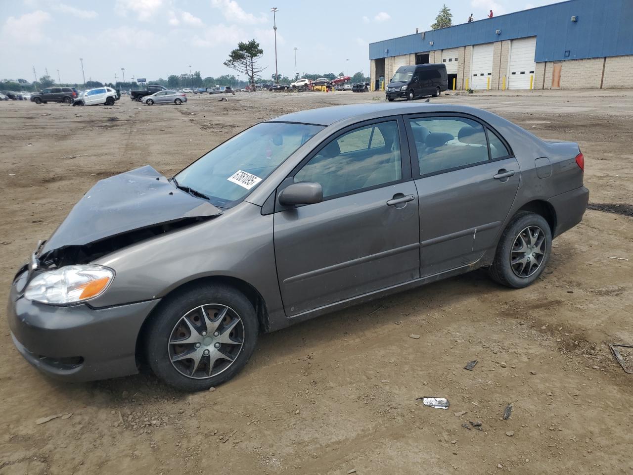 2006 Toyota Corolla S, VIN 2T1BR32E66C650619 — Front end