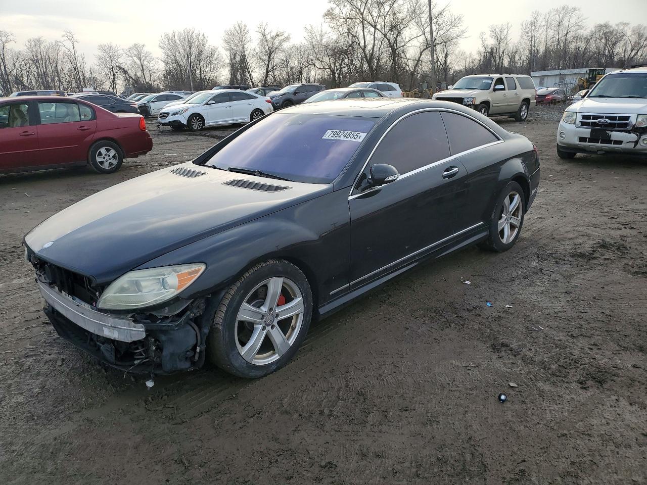 2008 Mercedes-Benz CL 550, VIN WDDEJ71X28A017692 — Front end