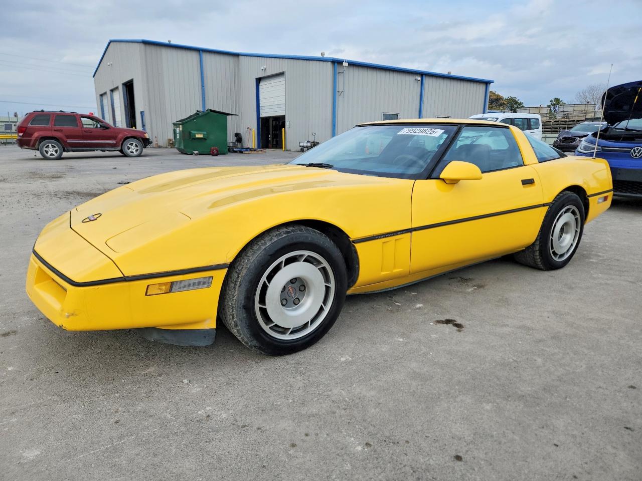 1987 Chevrolet Corvette, VIN 1G1YY2187H5104407 — Front end