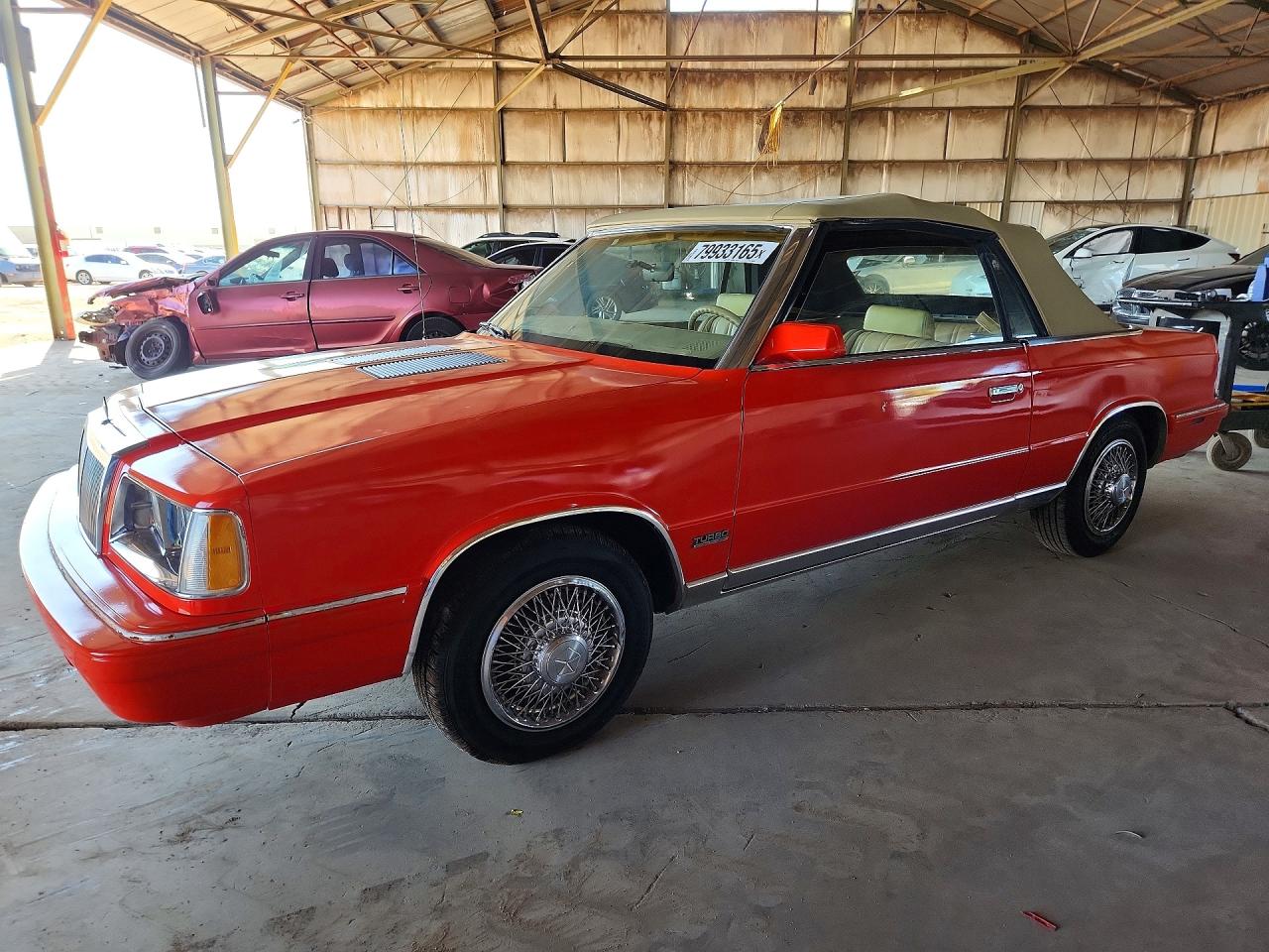 1986 Chrysler LeBaron Mark Cross, VIN 1C3BC55E0GG253231 — Обычный износ