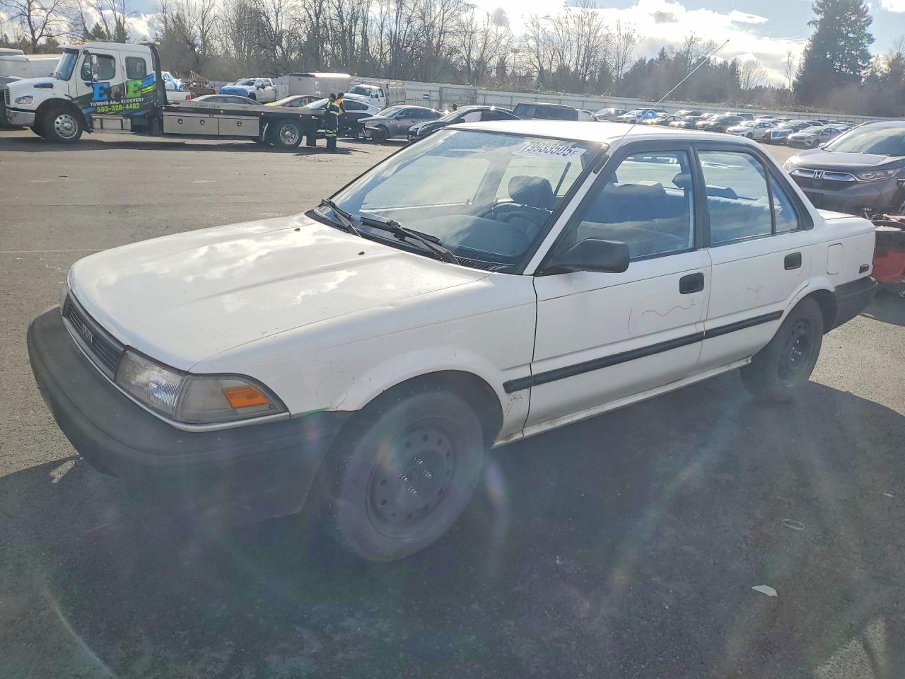 1990 Toyota Corolla, VIN JT2AE94A2L3361173 — Rear end