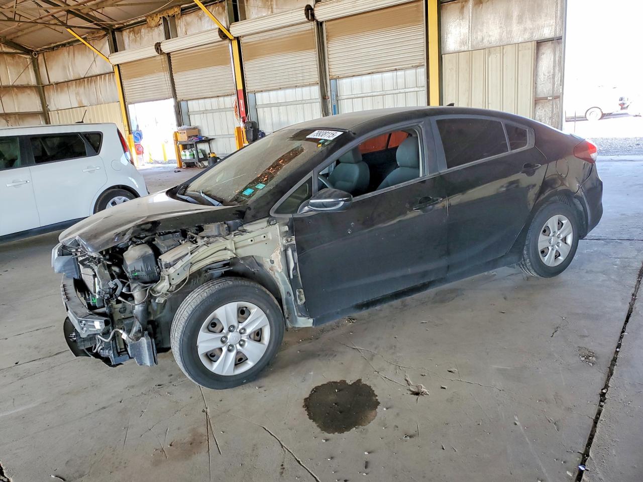 2017 Kia Forte LX, VIN 3KPFK4A78HE047576 — Front end