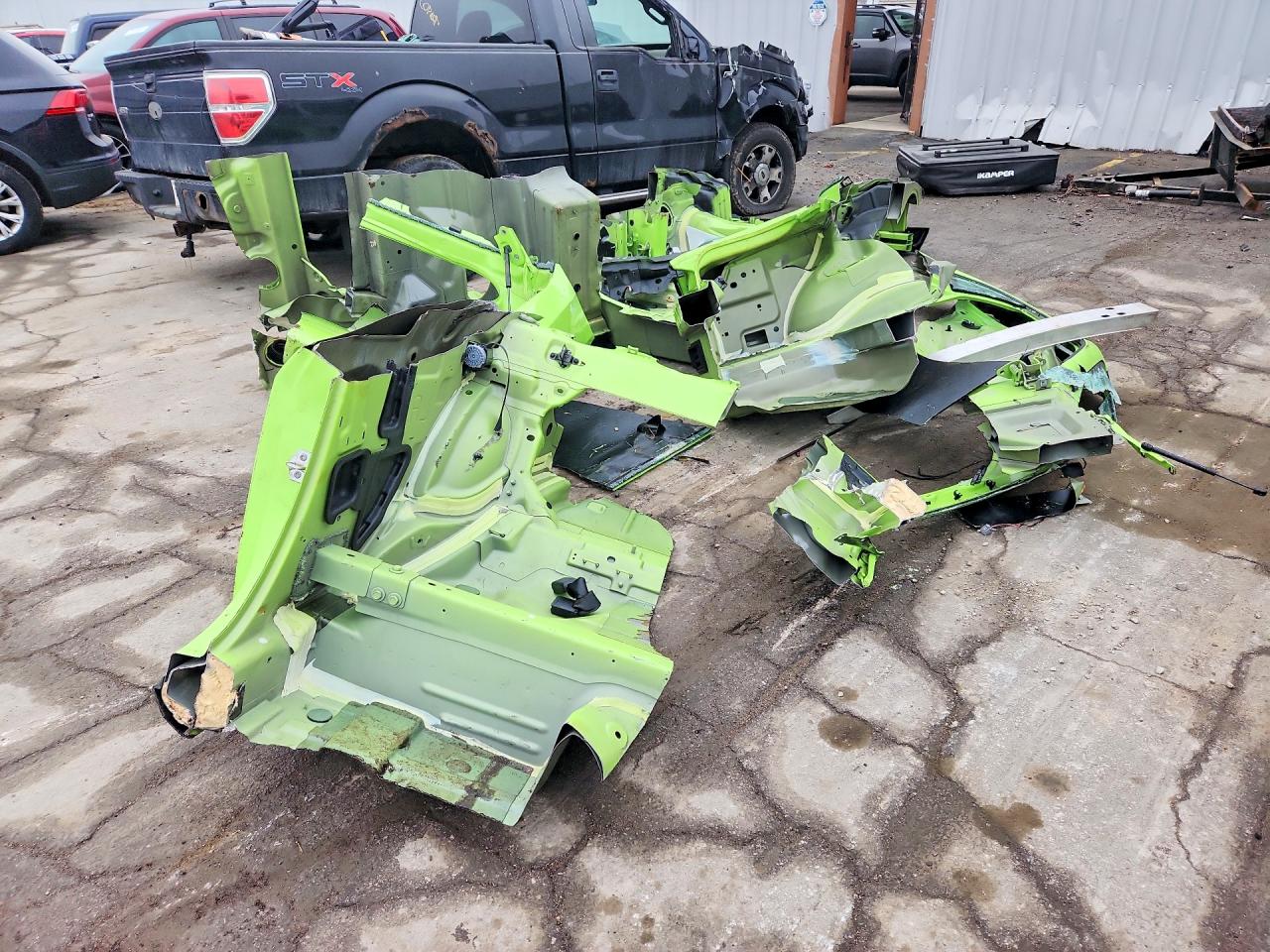 2023 Dodge Challenger R/T Scat Pack, VIN 2C3CDZFJ9PH650493 — Stripped
