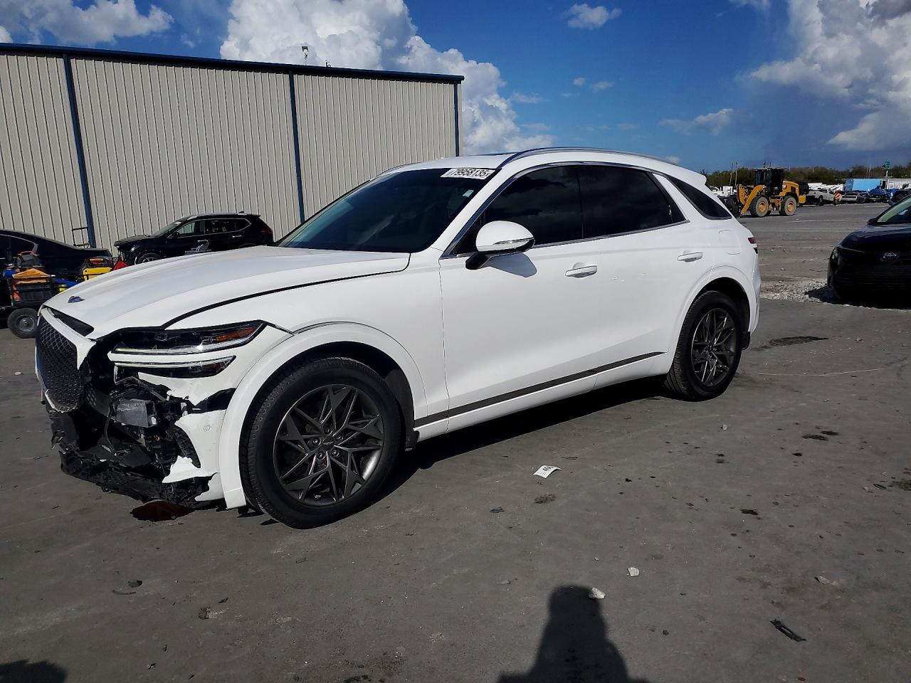 2022 Genesis GV70 2.5T, VIN KMUMADTB4NU061089 — Front end
