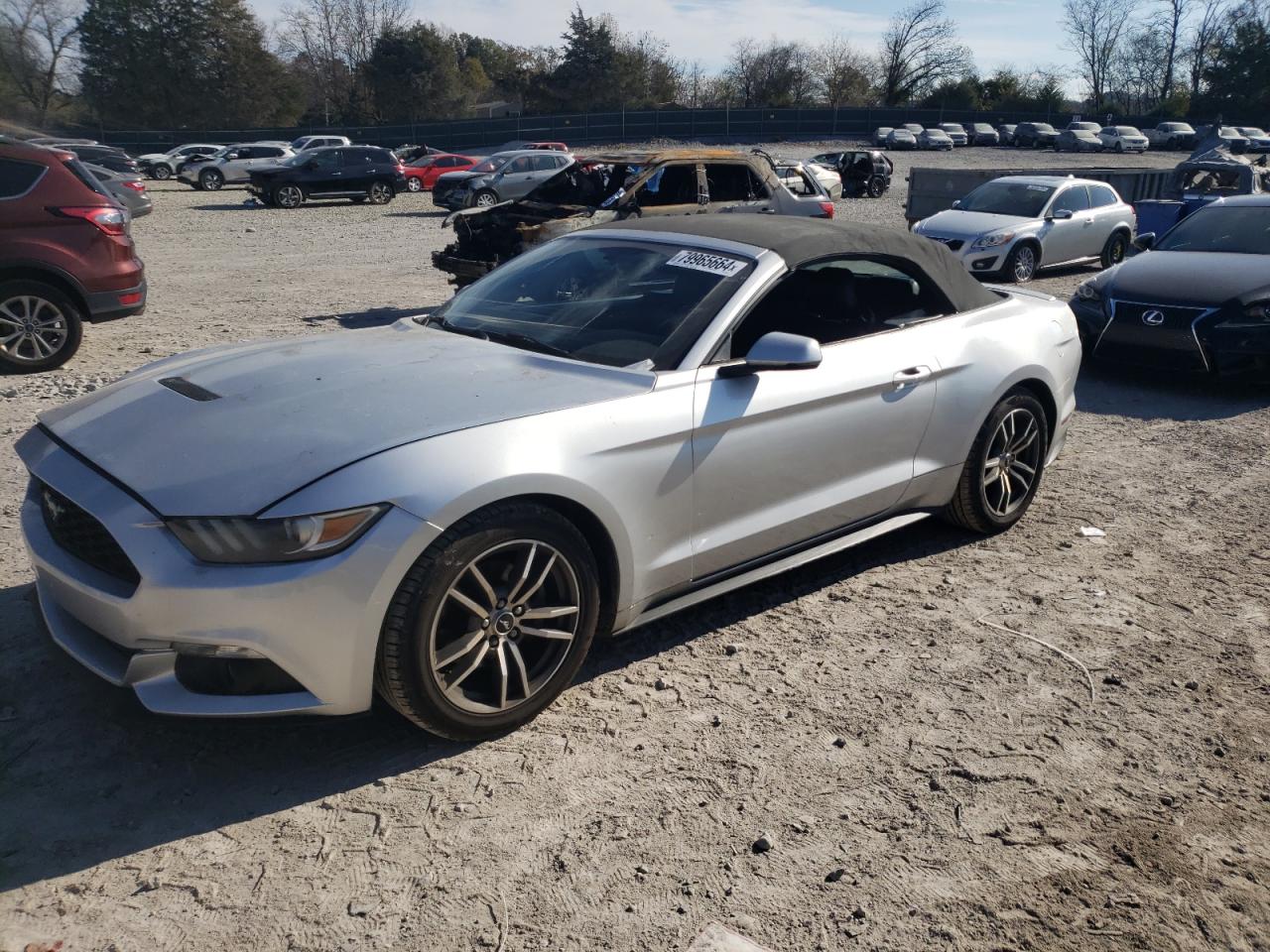 2015 Ford Mustang EcoBoost Premium, VIN 1FATP8UH9F5415004 — Front end