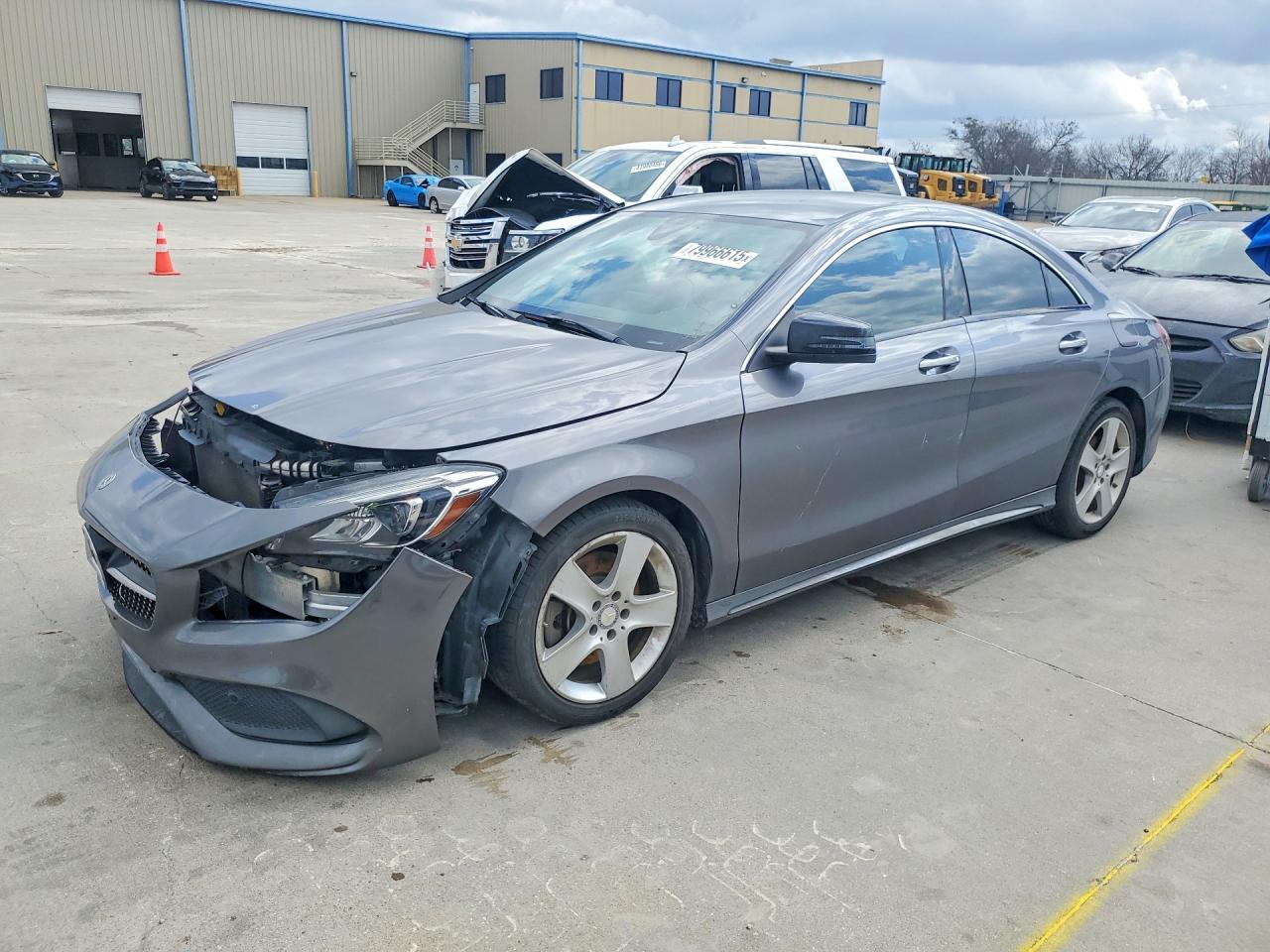 2015 Mercedes-Benz CLA 250, VIN WDDSJ4EB6FN190699 — Front end