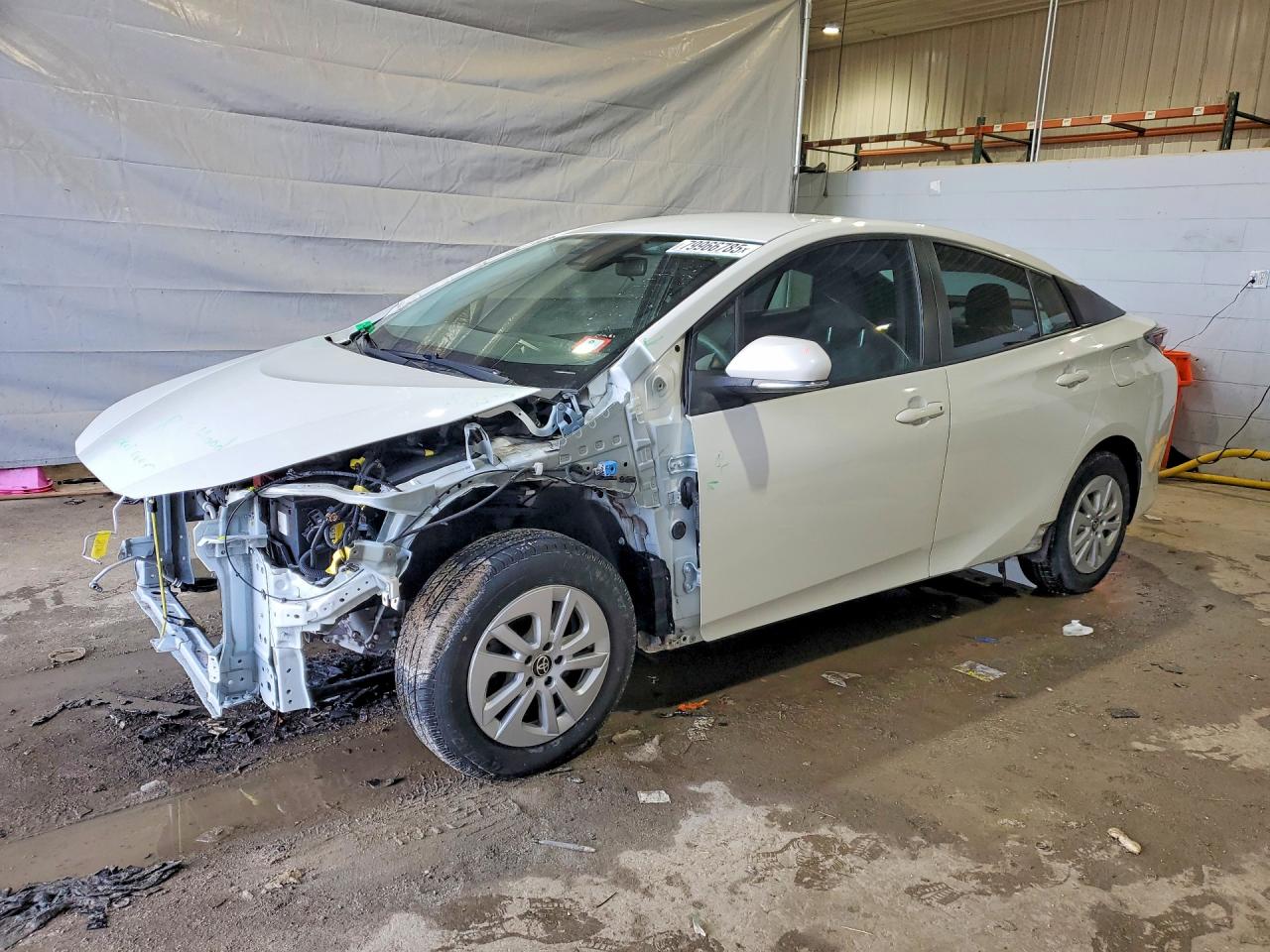 2018 Toyota Prius Two, VIN JTDKBRFU3J3071775 — Front end