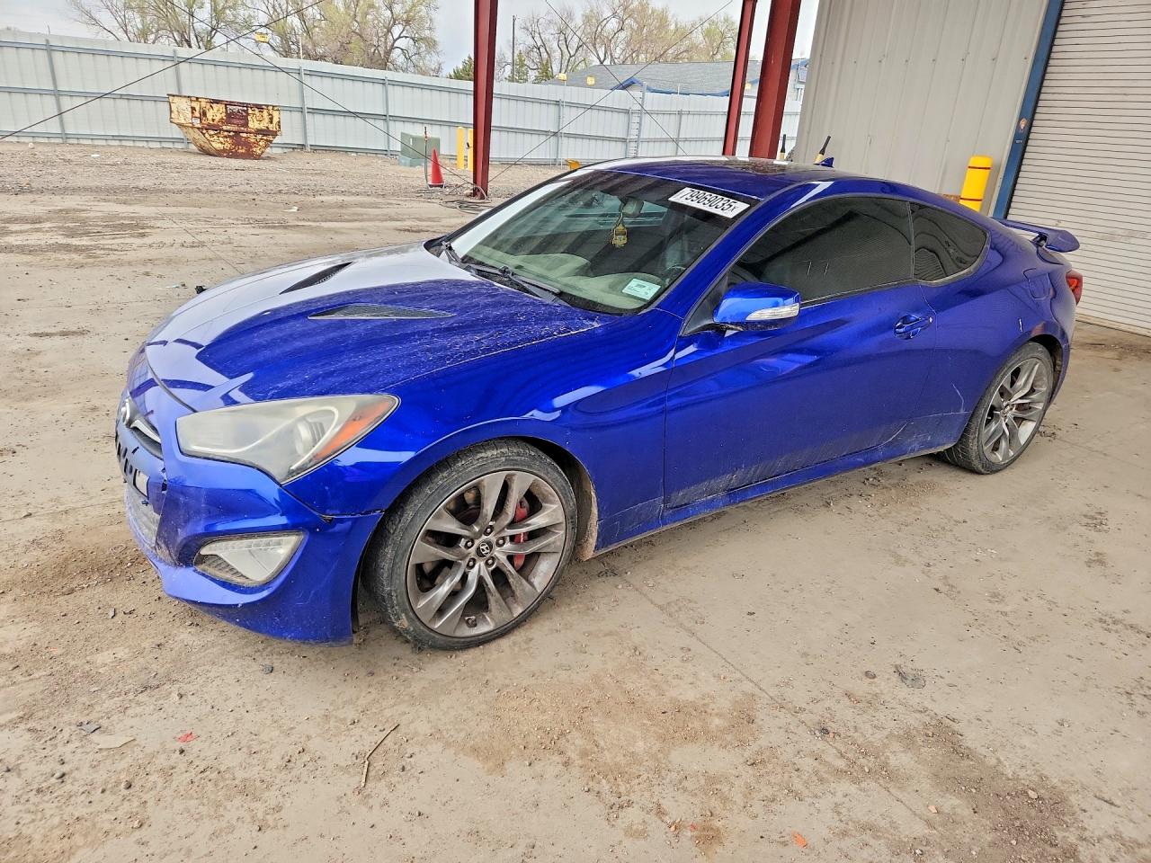 2013 Hyundai Genesis Coupe R-Spec, VIN KMHHU6KJ7DU080424 — Front end