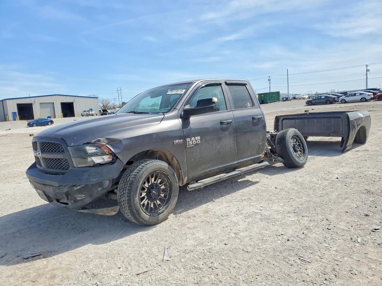 2020 Ram 1500 Tradesman, VIN 1C6RR6FTXLS128814 — Rear end