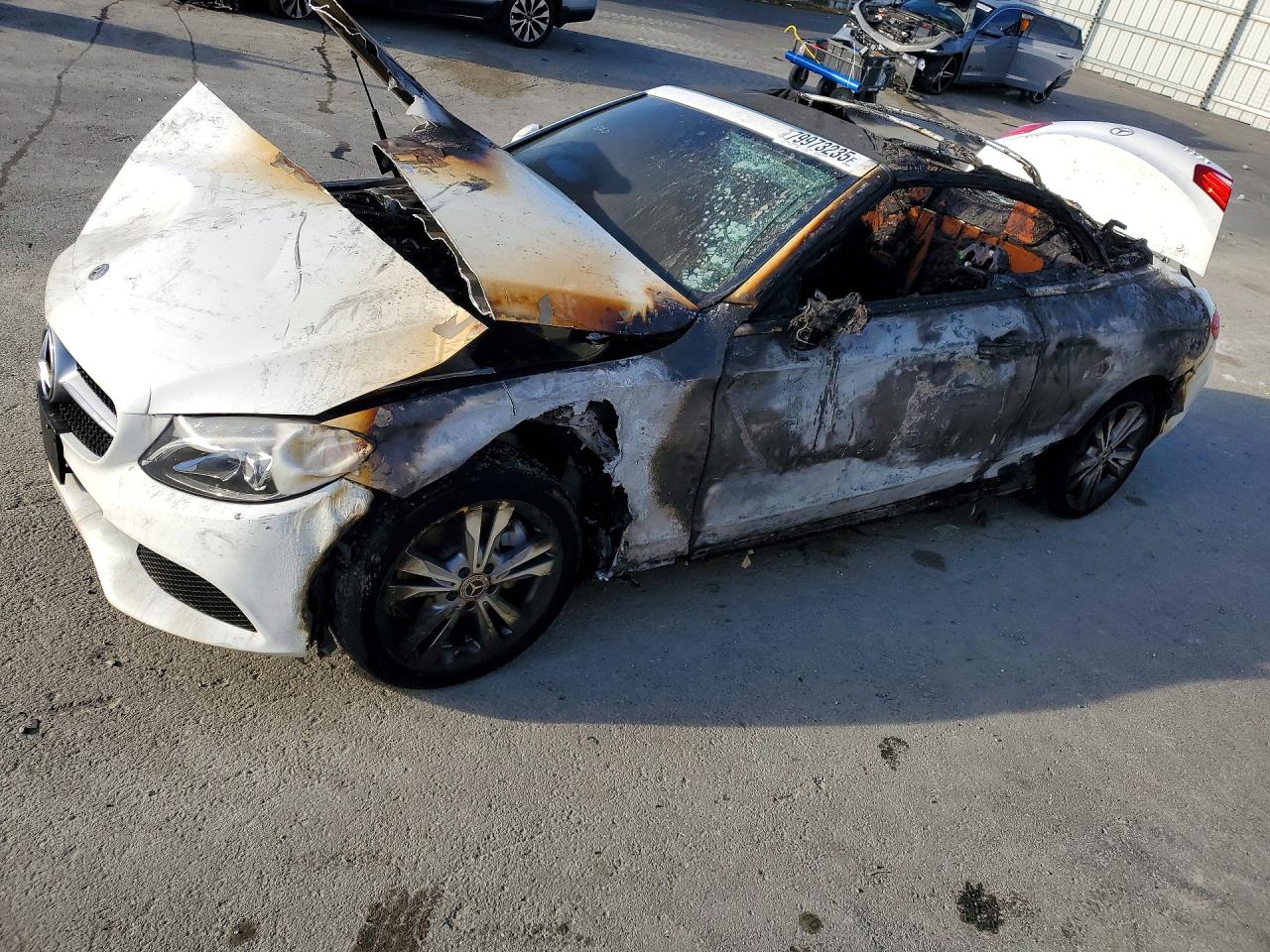 2018 Mercedes-Benz C 300, VIN WDDWK4JB9JF617896 — Burn