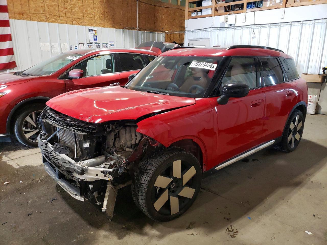2025 MINI Countryman S, VIN WMZ23GA09S7S76839 — Frame damage