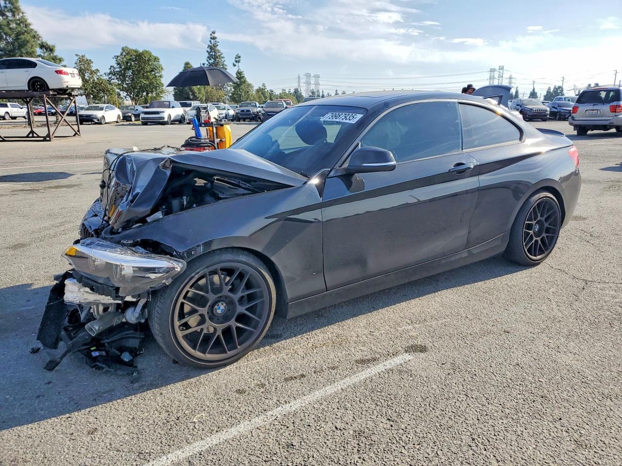 2018 BMW 2 Series 230i, VIN WBA2J1C58JVD08931 — Front end