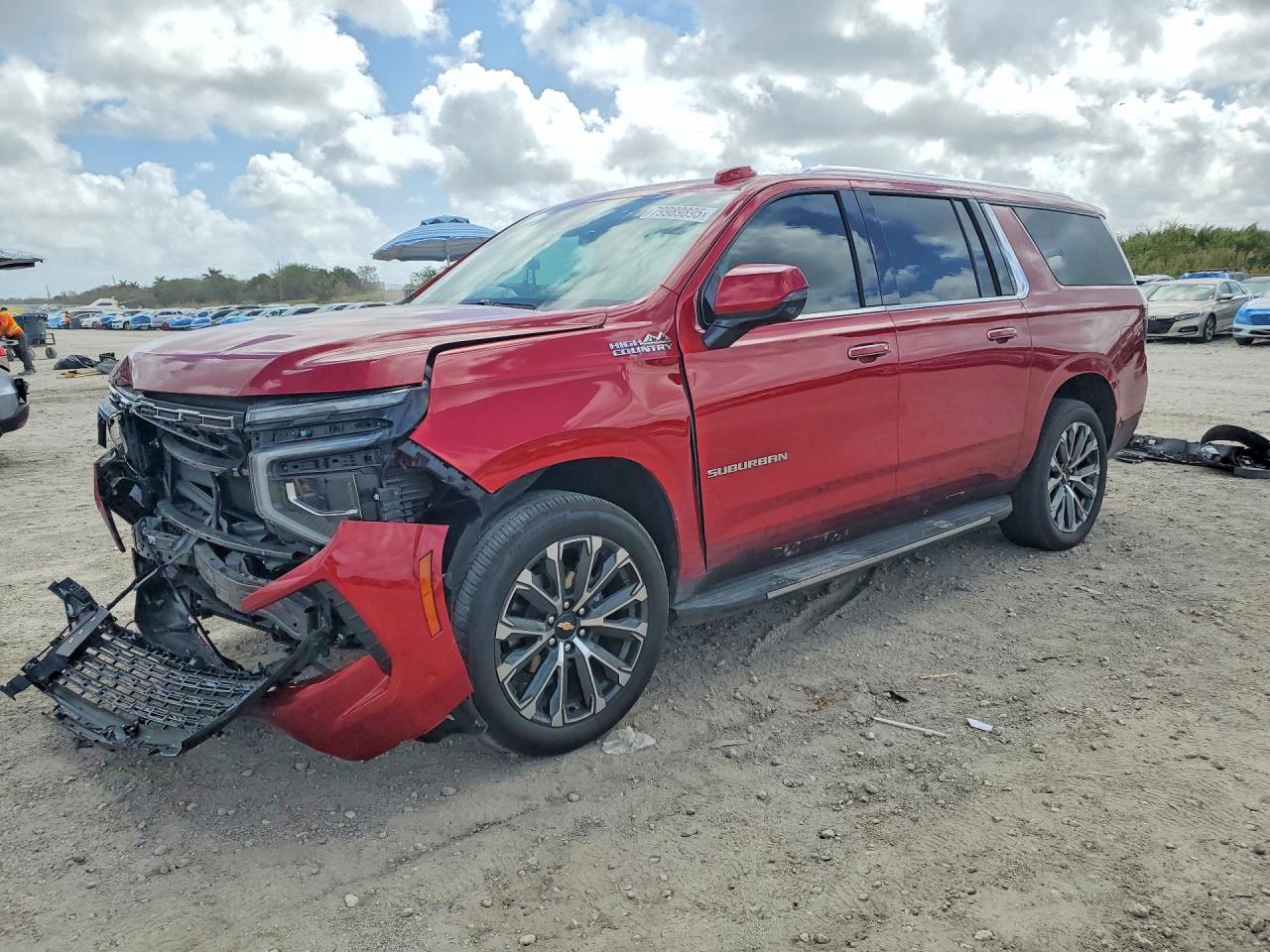 2025 Chevrolet Suburban, VIN 1GNS5GRL7SR213338 — Front end