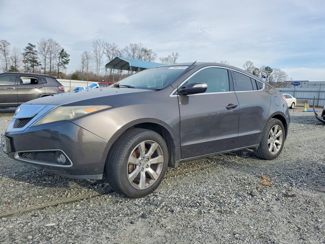 2010 Acura ZDX Advance, VIN 2HNYB1H68AH501950 — Burn