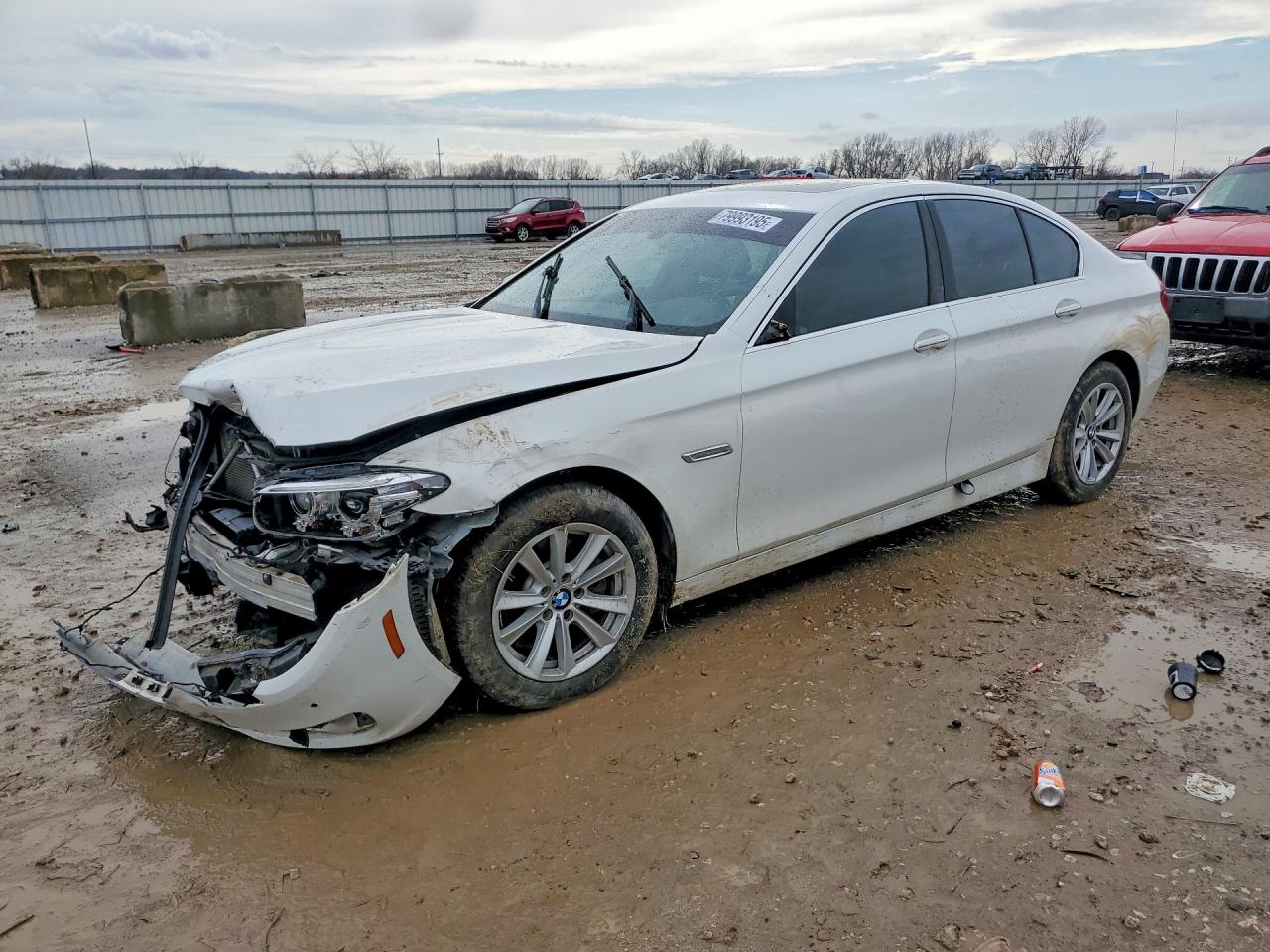 2014 BMW 5 Series 528i, VIN WBA5A5C57ED504226 — Front end