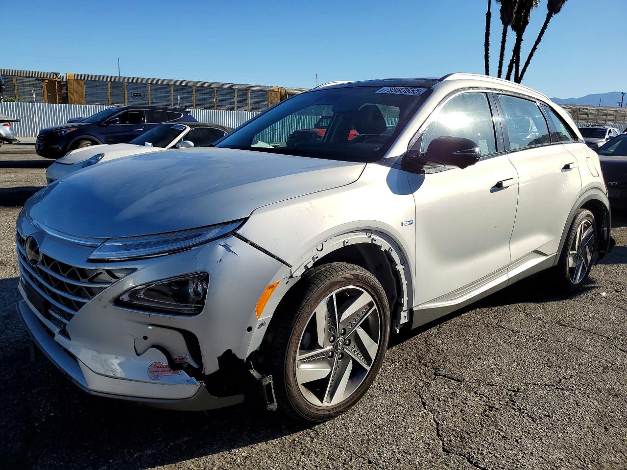 2019 Hyundai NEXO Limited, VIN KM8J84A67KU003279 — Rear end