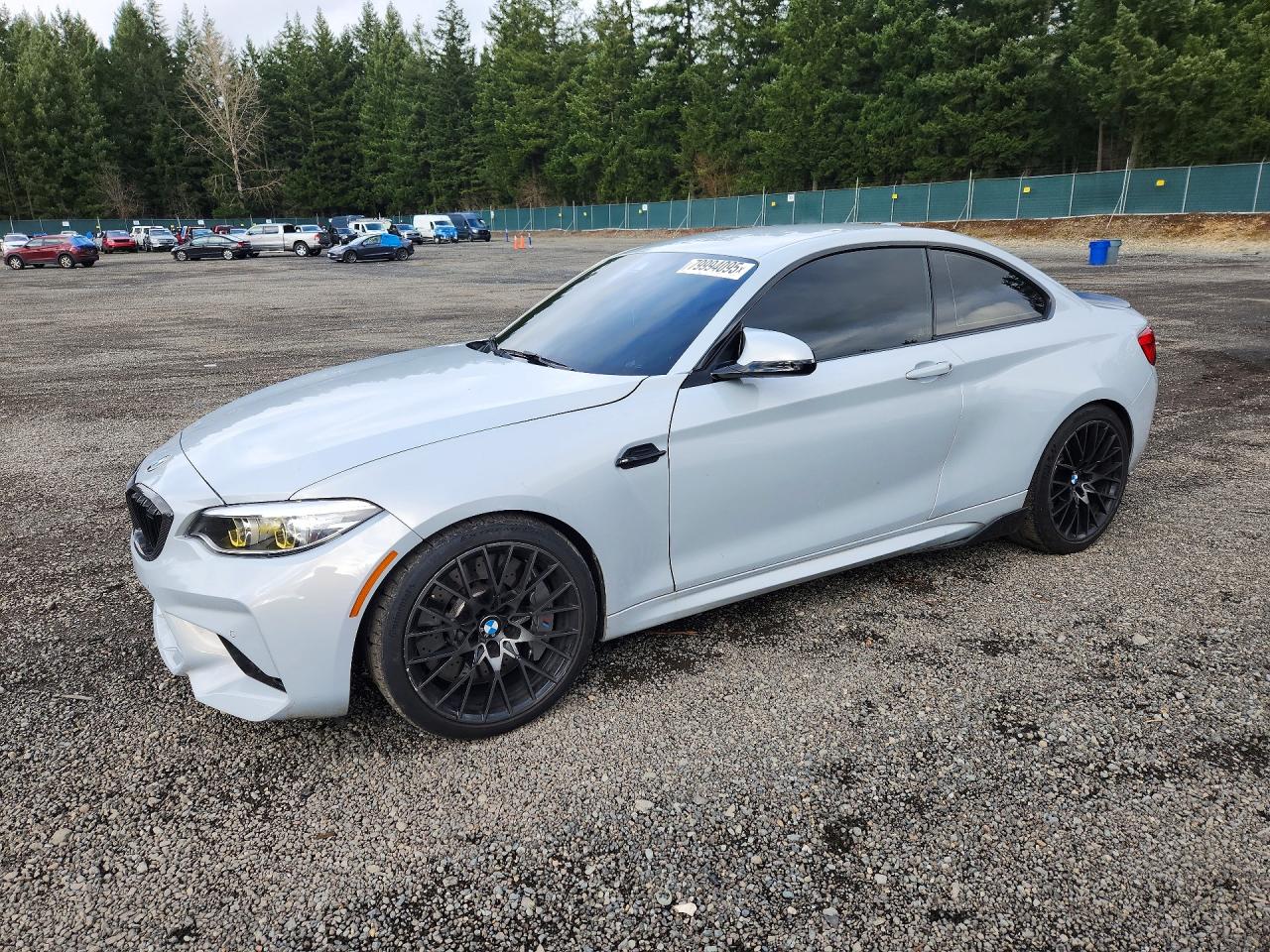 2019 BMW M2 Competition, VIN WBS2U7C54K7D32476 — Мелкие вмятины и царапины