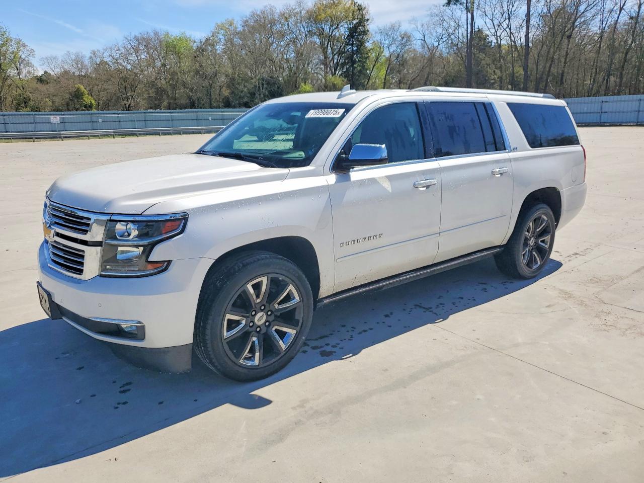 2016 Chevrolet Suburban LTZ, VIN 1GNSCJKC4GR175250 — Rear end