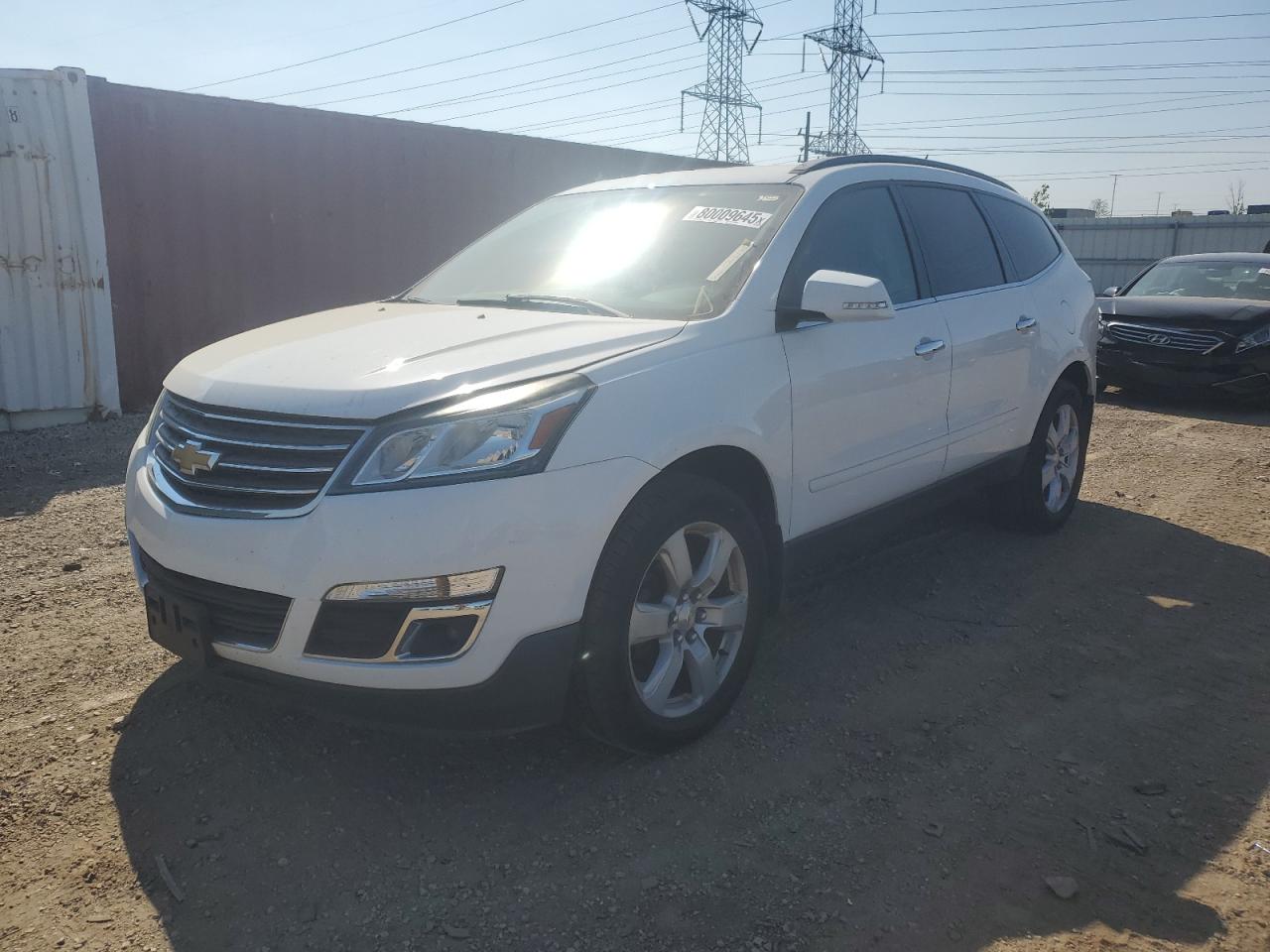 2017 Chevrolet Traverse LT, VIN 1GNKVGKDXHJ156725 — Side