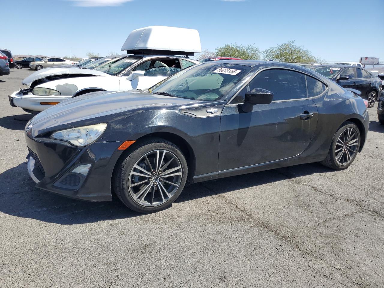 2016 Scion FR-S, VIN JF1ZNAA11G9701017 — Rear end