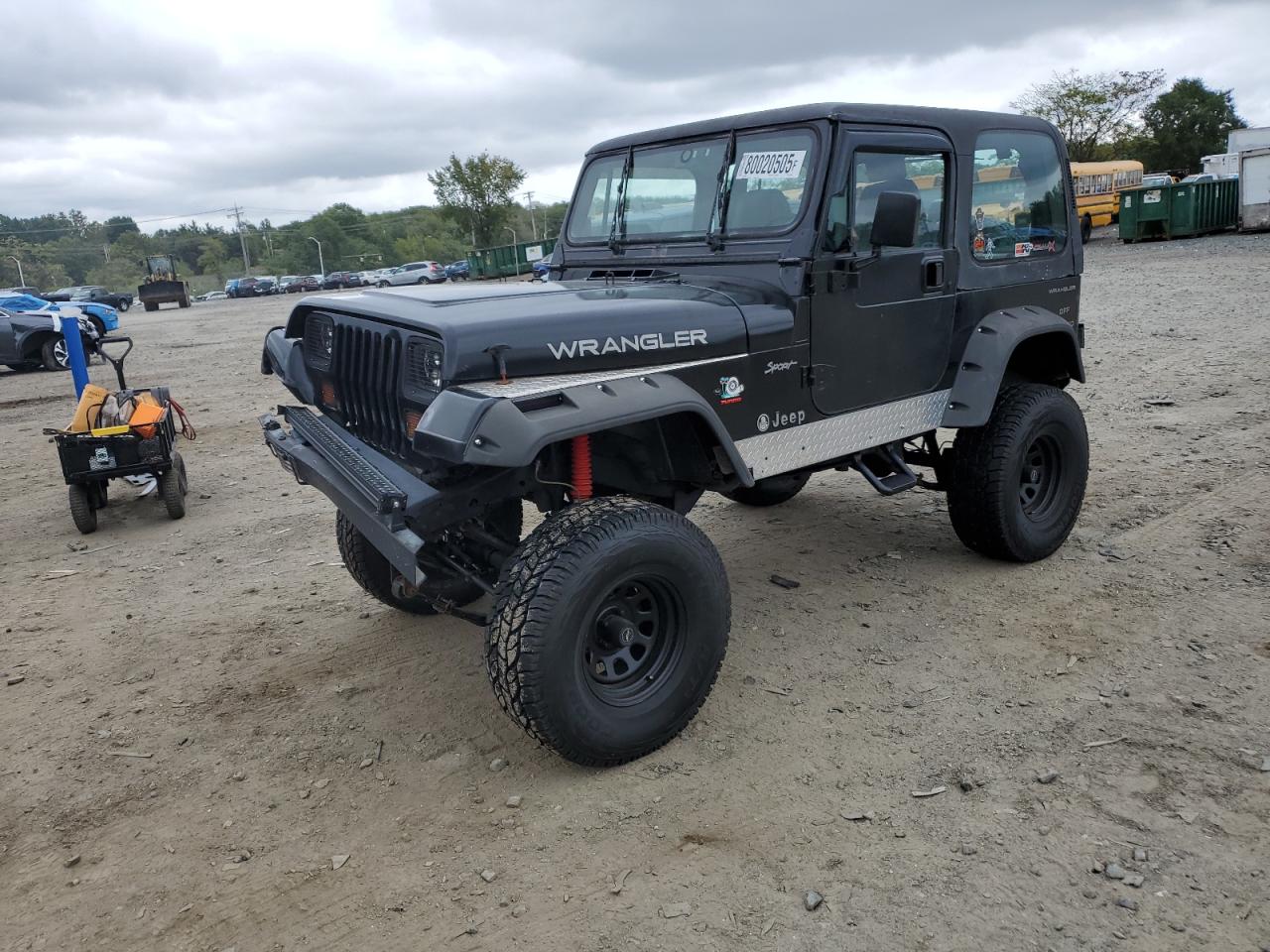 1994 Jeep Wrangler S, VIN 1J4FY19P2RP444472 — Front end