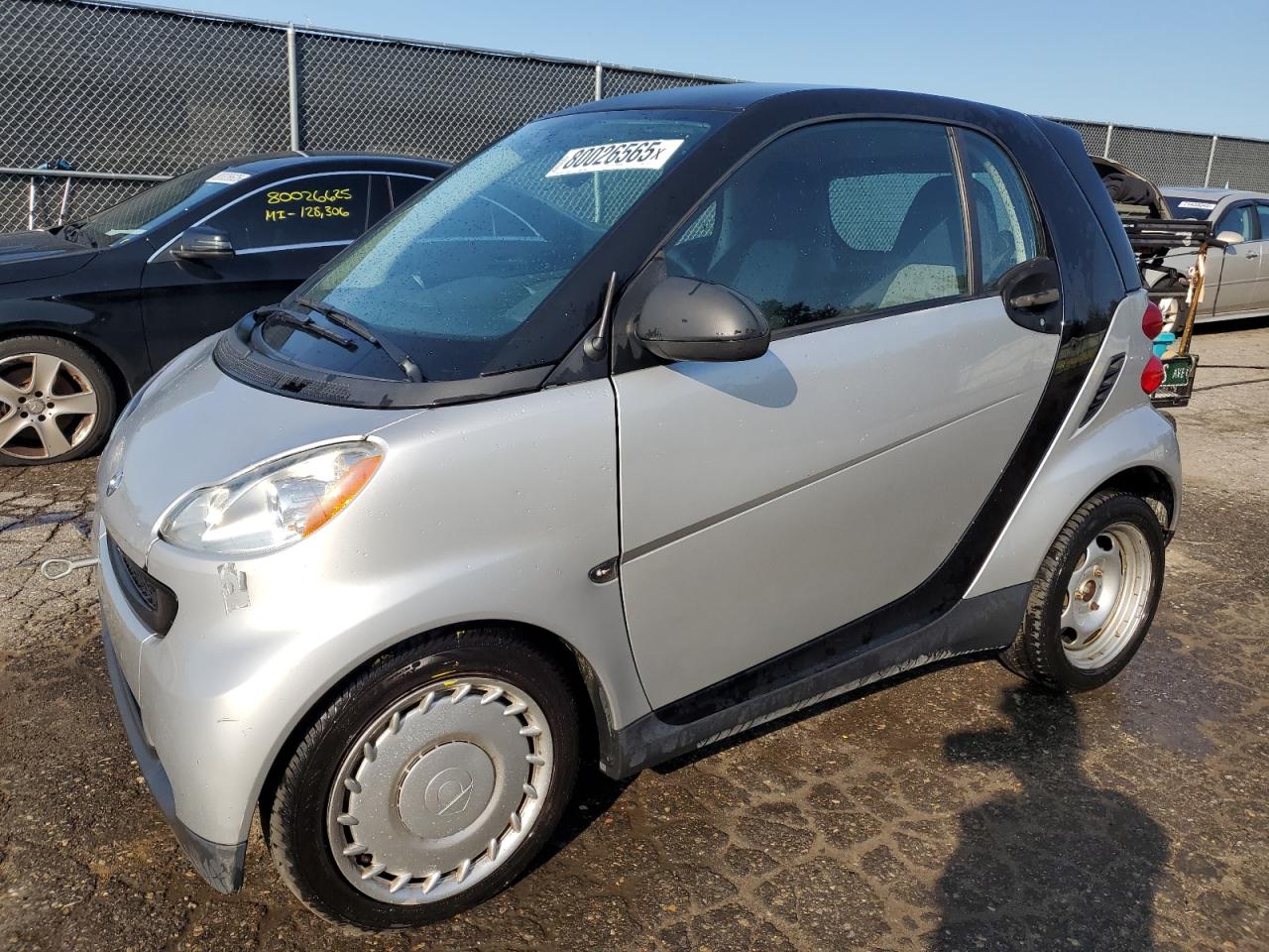 2012 Smart fortwo Pure, VIN WMEEJ3BA7CK578312 — Minor dents and scratches