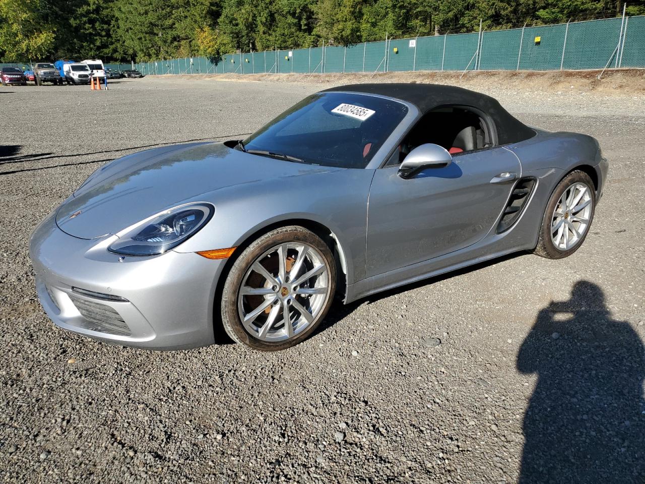 2018 Porsche 718 Boxster, VIN WP0CA2A81JS210302 — Water / flood