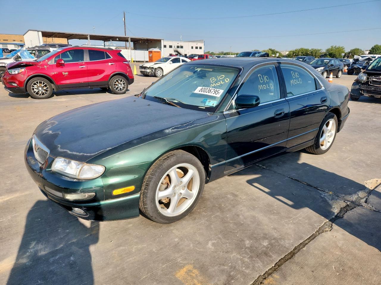 1999 Mazda Millenia S, VIN JM1TA2225X1507789 — Зад
