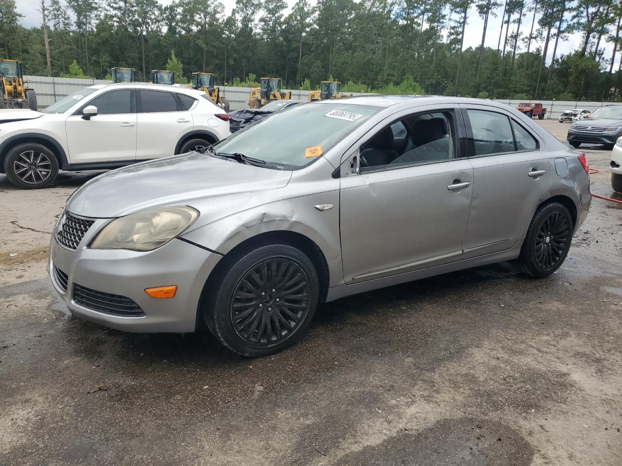 2012 Suzuki Kizashi SE, VIN JS2RE9A38C6100277 — Rear end