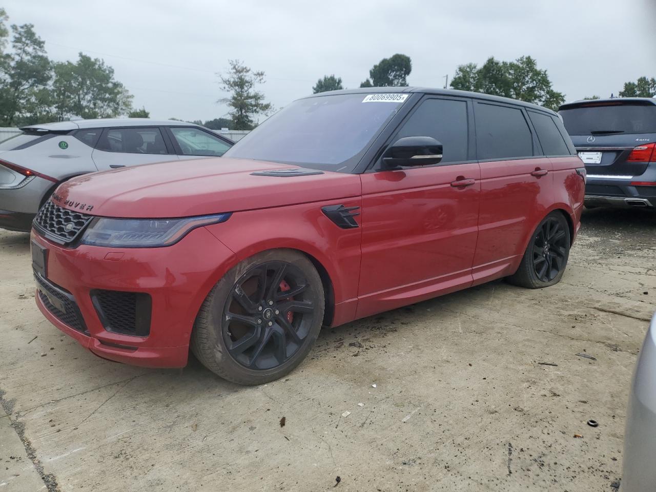 2018 Land Rover Range Rover Sport HSE Dynamic, VIN SALWV2SV8JA810934 — Water / flood