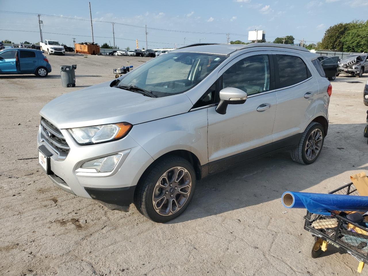 2020 Ford EcoSport Titanium, VIN MAJ6S3KL4LC352763 — Rear end