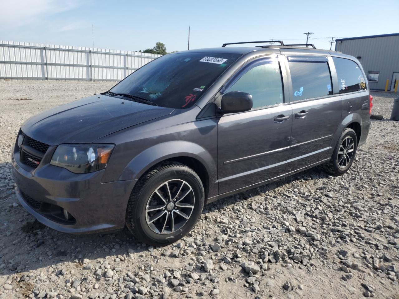 2017 Dodge Grand Caravan GT, VIN 2C4RDGEG1HR806053 — Пожар в салоне