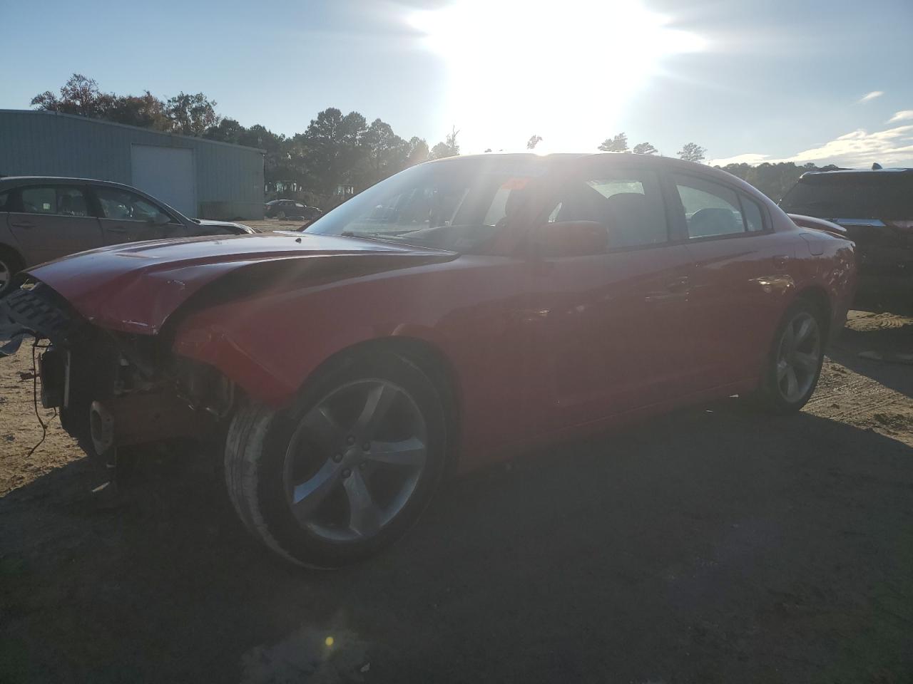 2013 Dodge Charger SXT Plus, VIN 2C3CDXHG8DH716565 — Front end