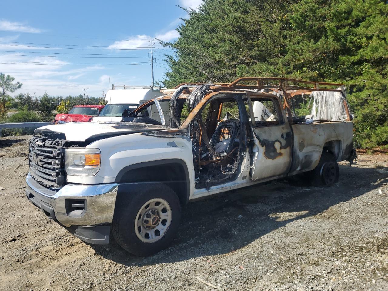 2016 GMC Sierra 3500, VIN 1GT42VCG2GF114512 — Burn