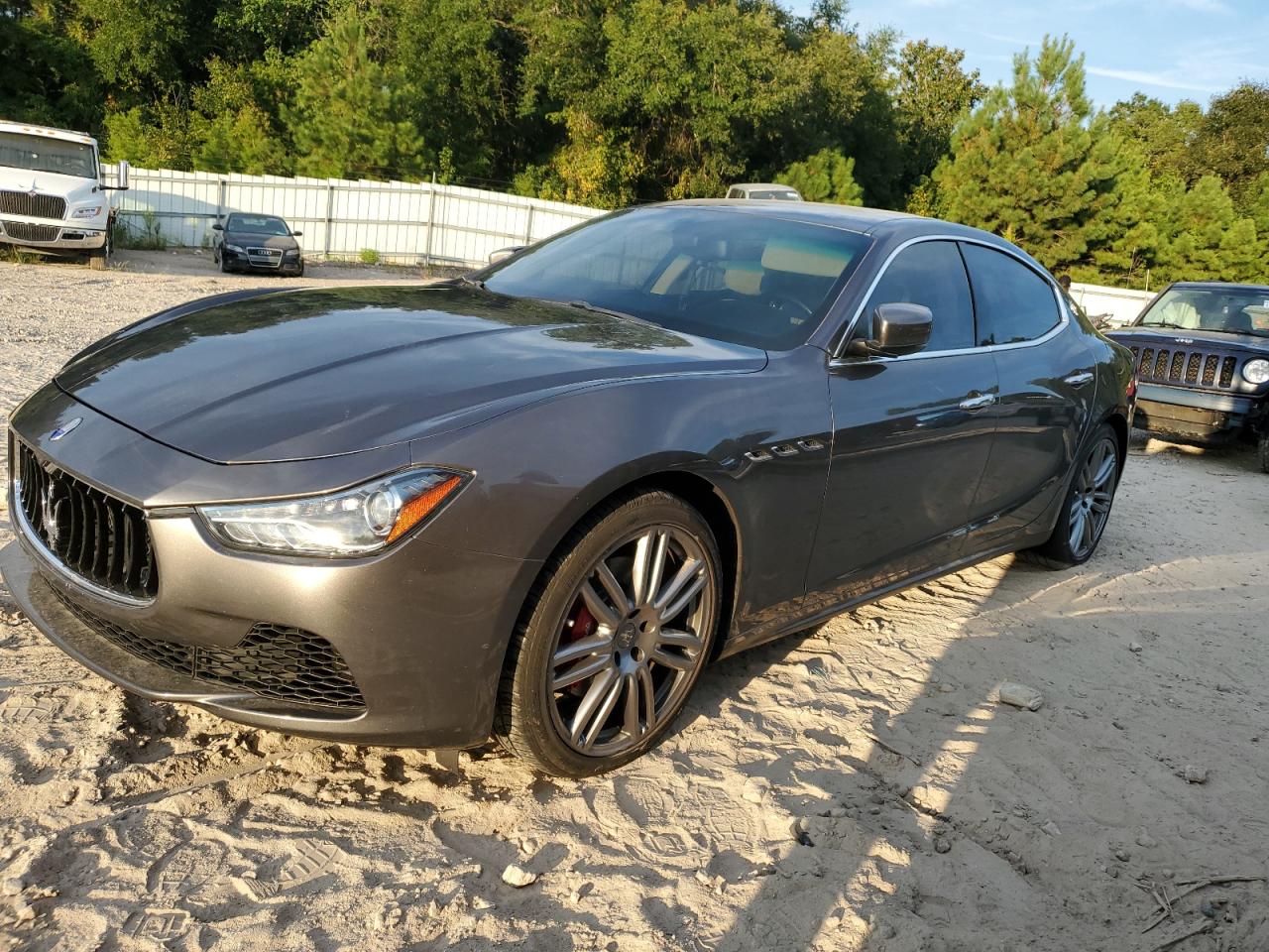2016 Maserati Ghibli, VIN ZAM57XSA7G1165222 — Undercarriage