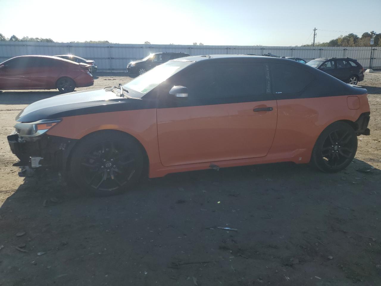 2015 Scion tC, VIN JTKJF5C73FJ008128 — Frame damage