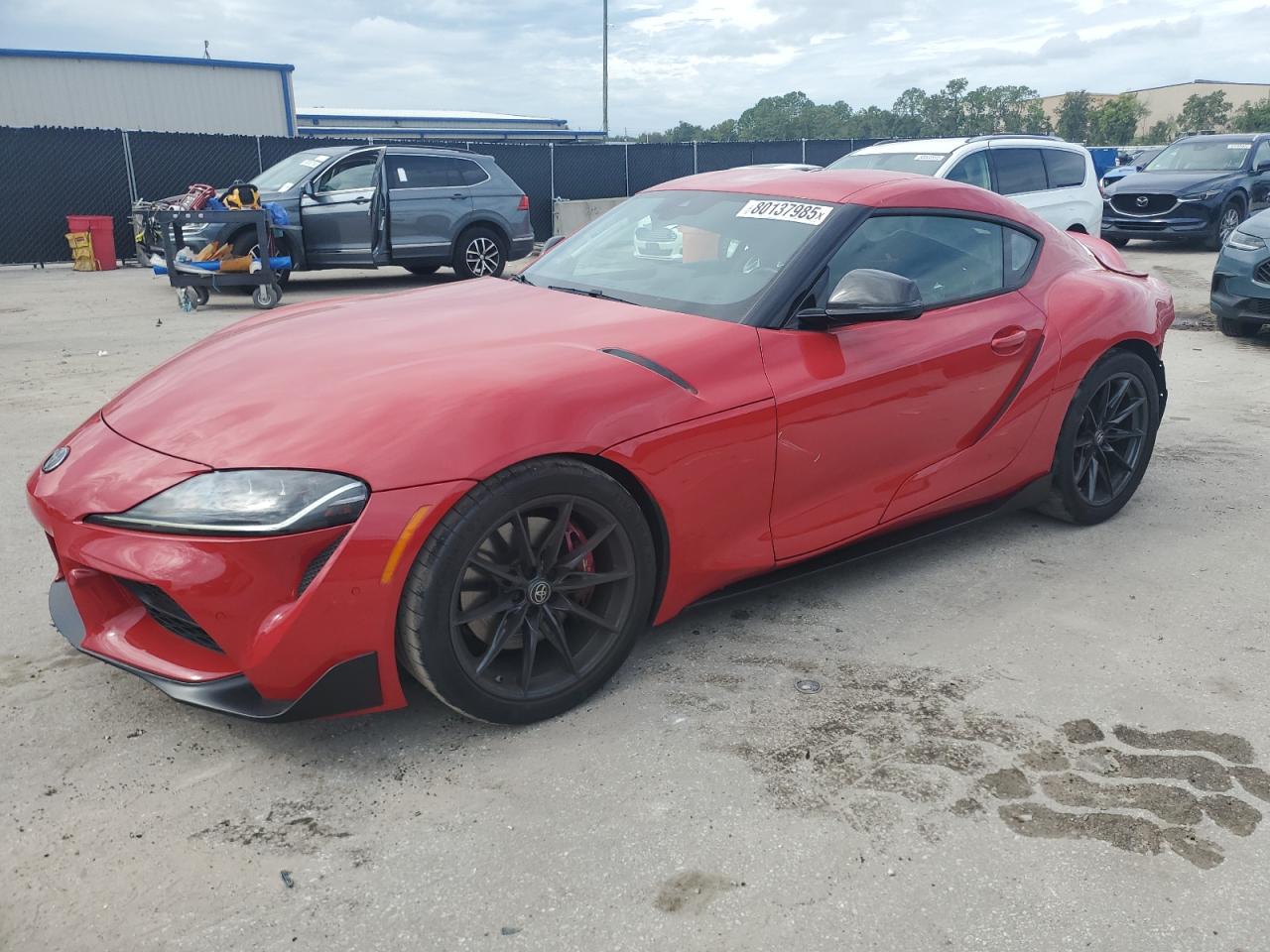 2023 Toyota Supra Premium, VIN WZ1DB0G09PW057209 — Rear end
